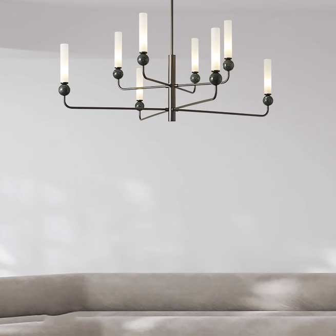 Люстра SENSEI D120 Black by ImperiumLoft