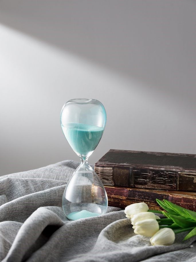Декоративное изделие Песочные часы Glasar 73229-JADE