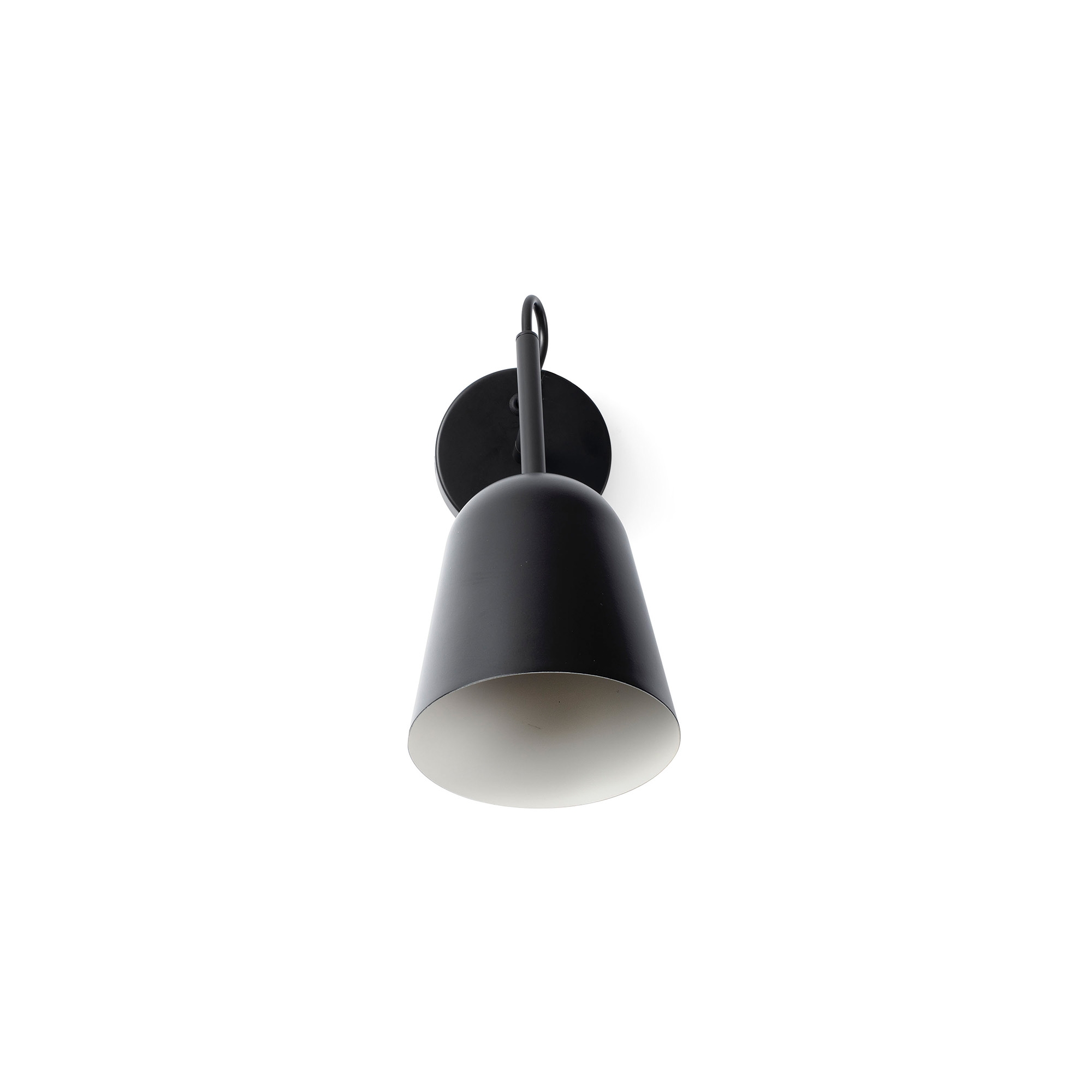 Настенный светильник STUDIO черный абажур 1xE14 Faro