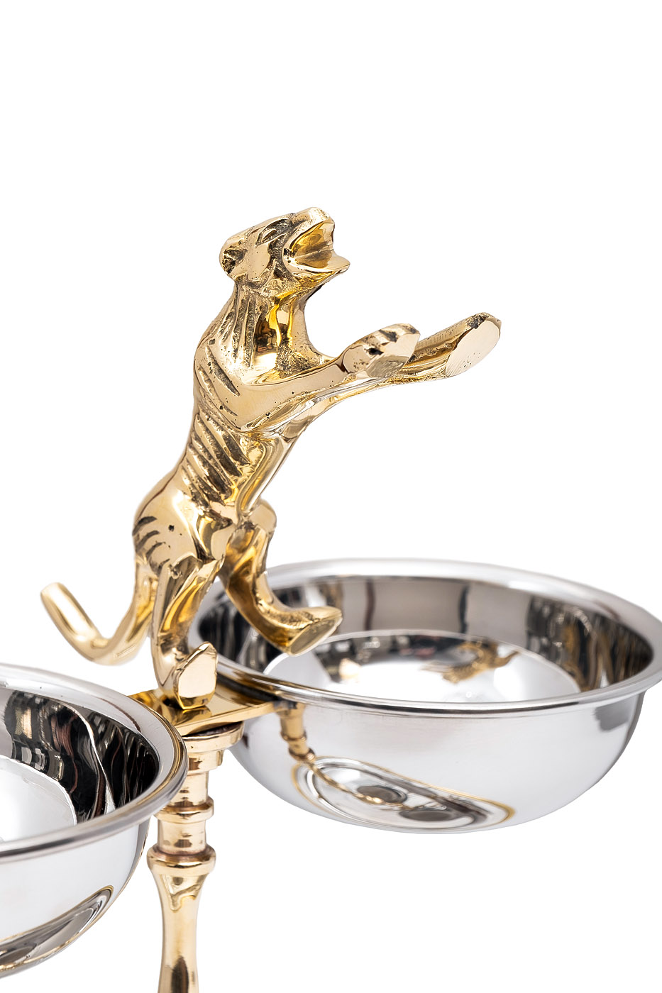 Подставка Леопард для закусок двухуровневая Garda Decor 95IM-16534