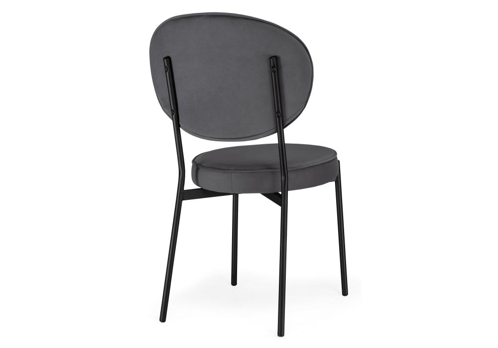 Стул Woodville Ройс антрацитовый / черный 528453