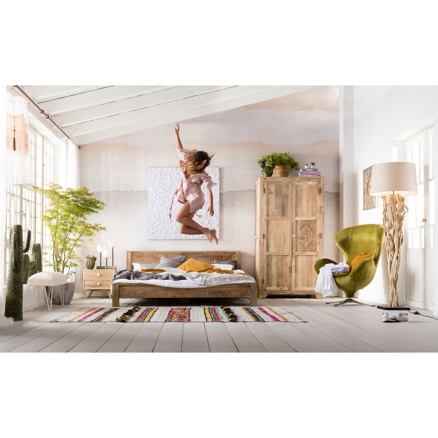 Кровать (каркас без основания) KARE Puro 81955