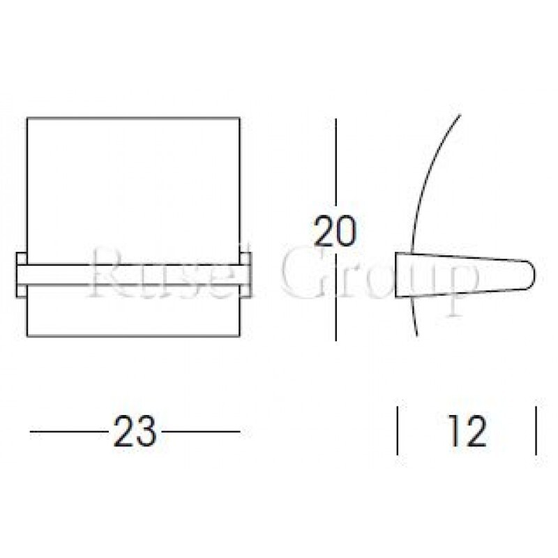 Настенный светильник Linea Light Metal 1404