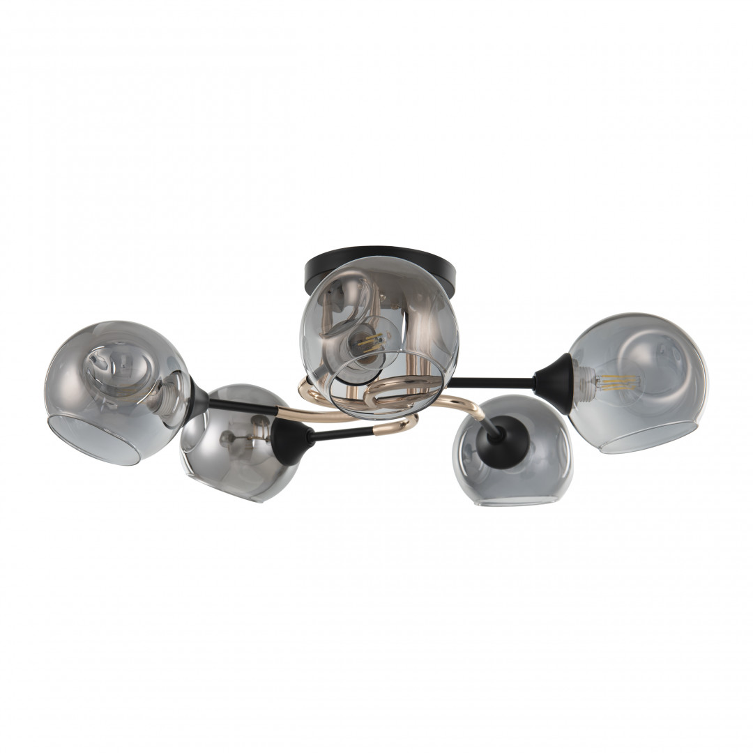 Люстра с плафонами 328419/5 FG+BK Arte Milano