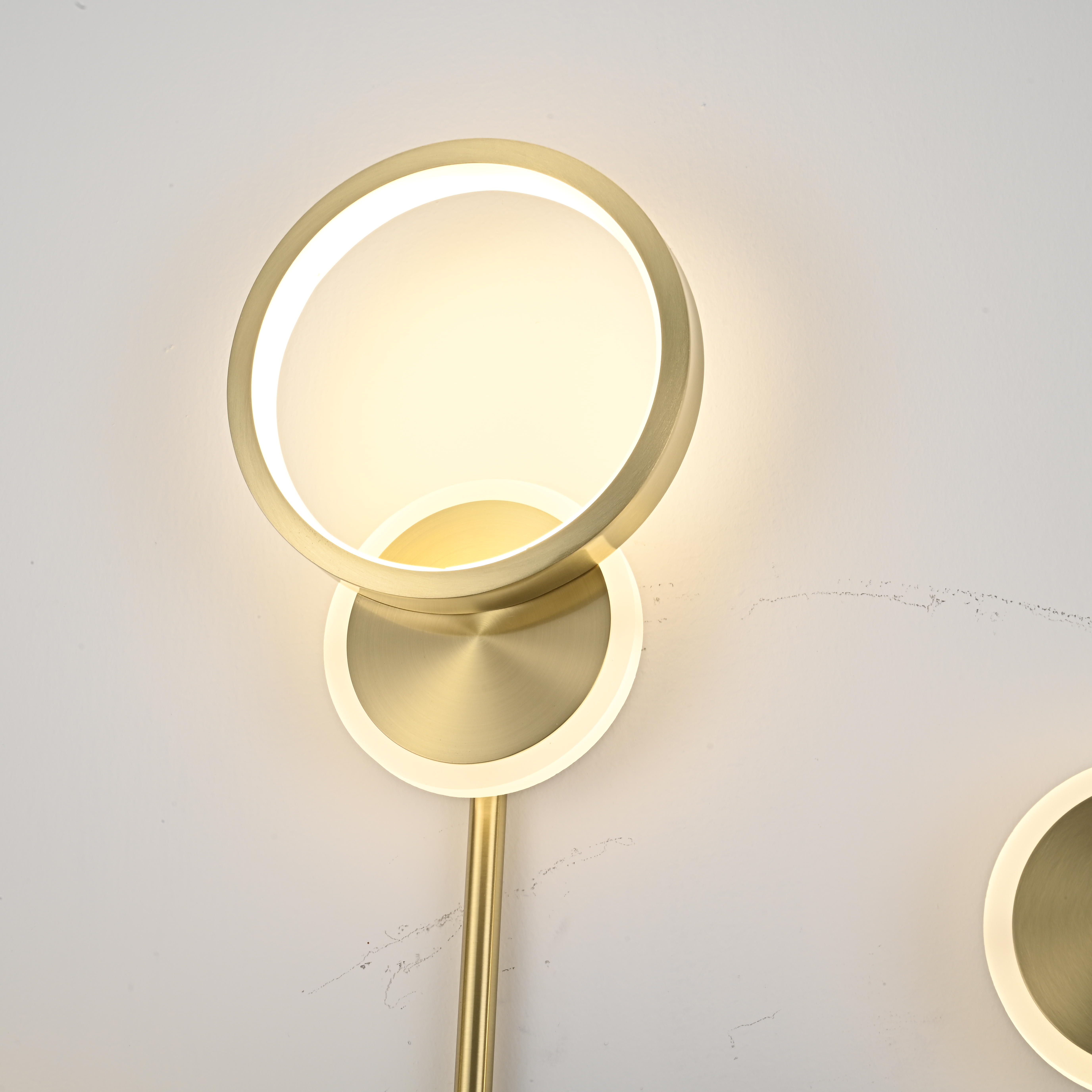 Настенный светильник ZINGY E Brass by ImperiumLoft
