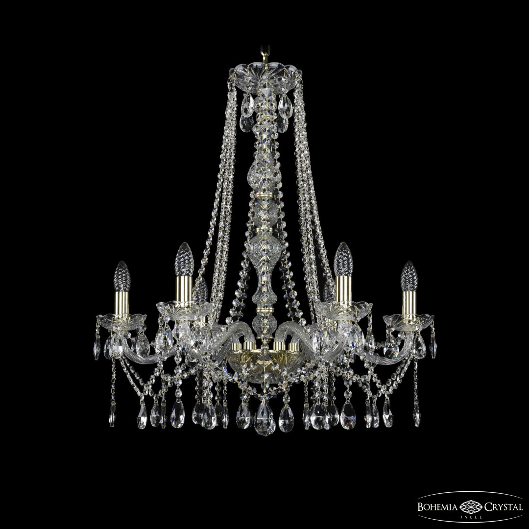 Люстра хрустальная 1413/6/220/h-73 G