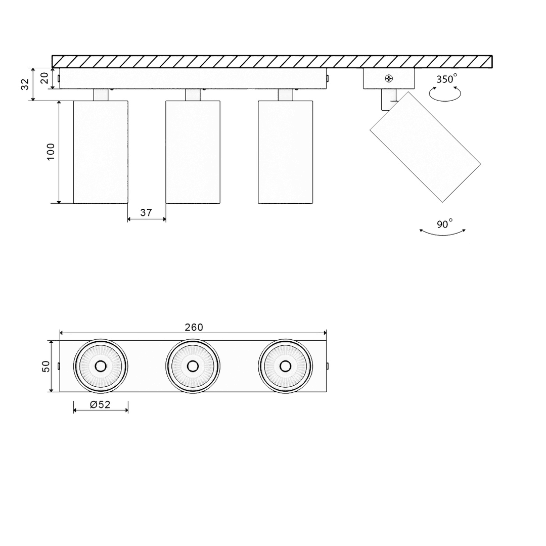 Крепление SWG MINI-VL-M13-WH