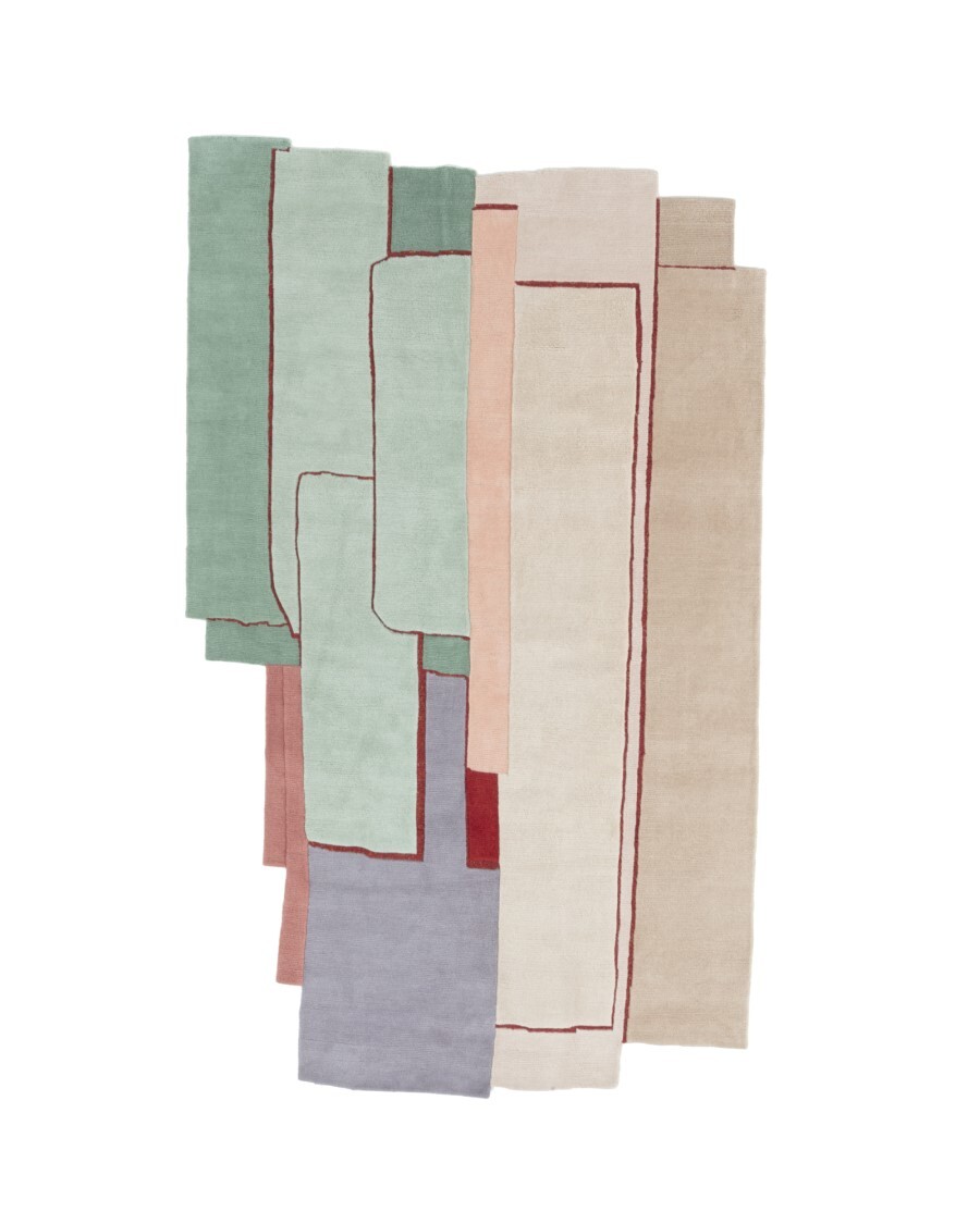 Ковер CC-TAPIS Patcha Standard Mint