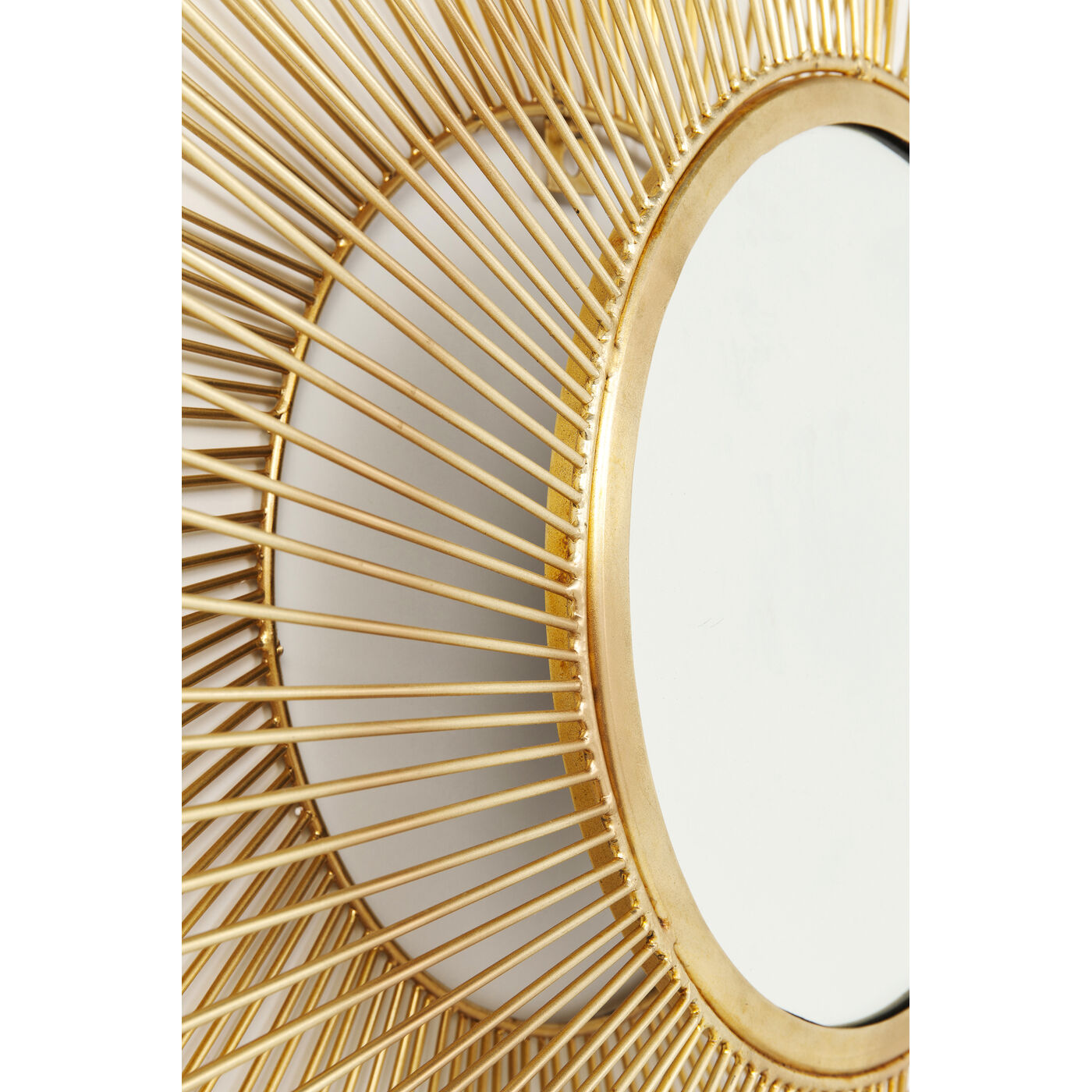 Зеркало El Sol Gold Ø79 см KARE 83477