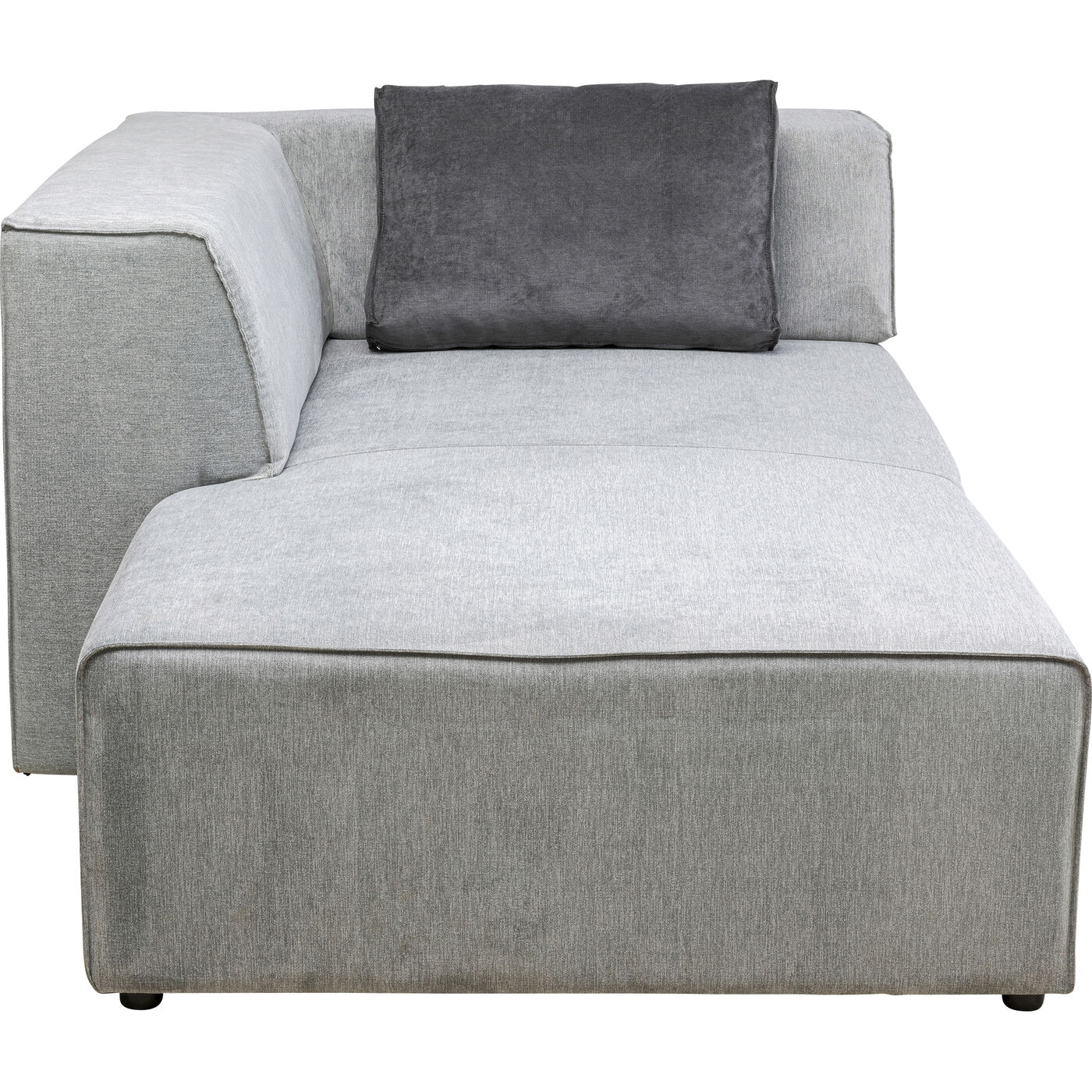 Оттоманка левостороняя Infinity Elements Grey Left KARE 82034