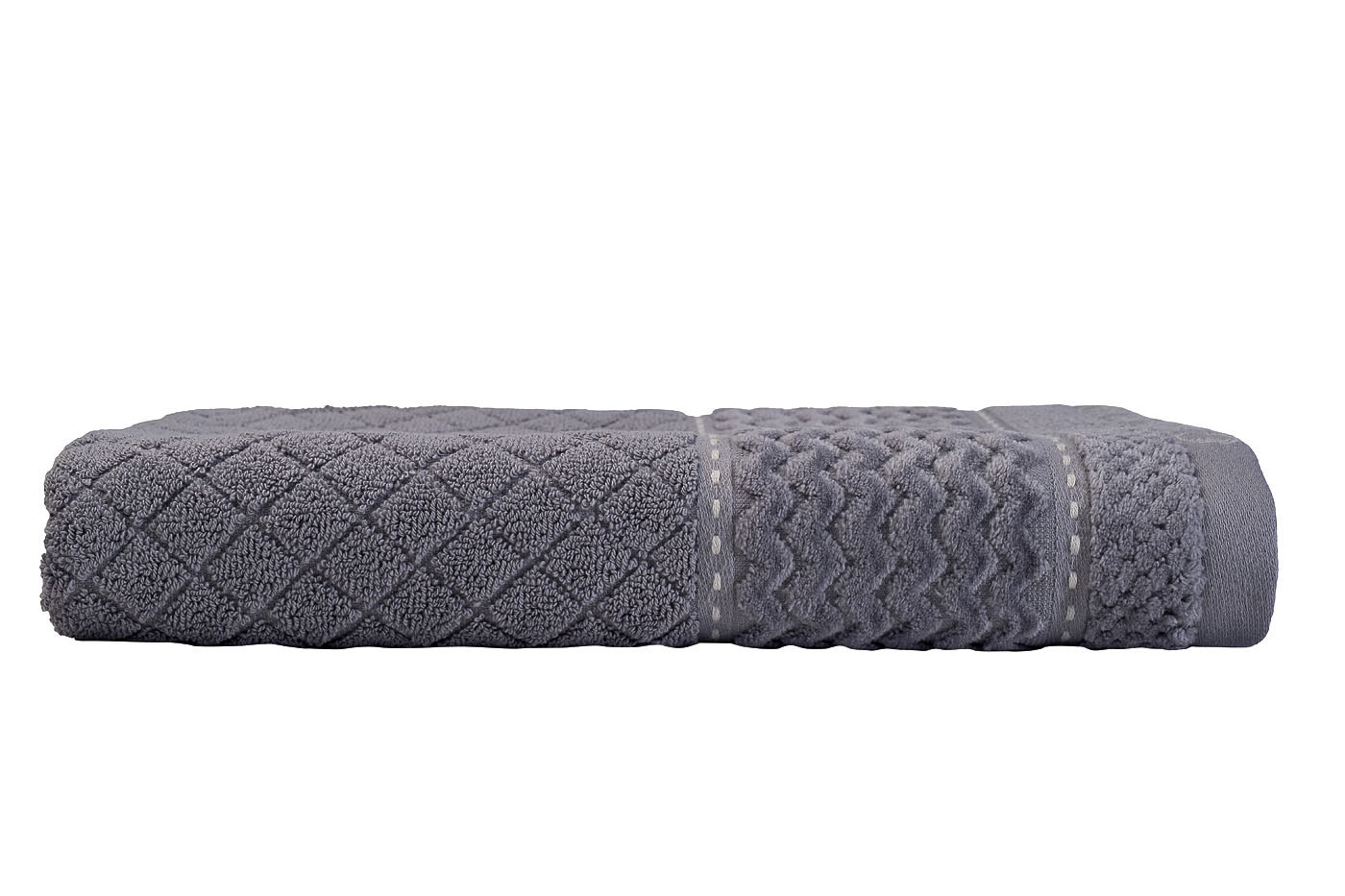 Полотенце "Наполи" 50*90 серое Garda Decor 119VAL-ARG5090-POL SER