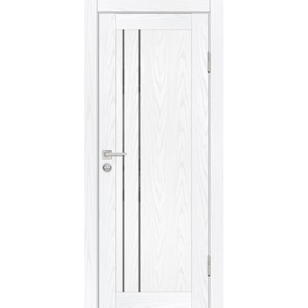 Межкомнатная дверь Graf PSM-10 серый лакобель Дуб скай белый (1900 х 550)