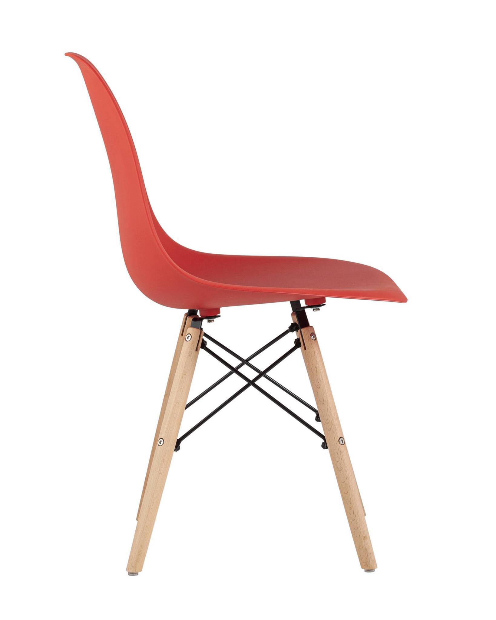 Стул Style DSW красный x4 Stool Group
