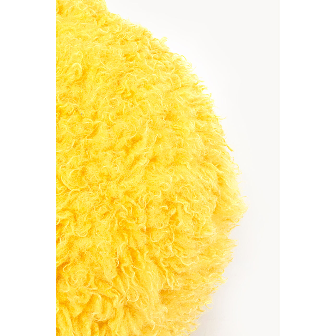 Пуф Plushy Yellow KARE 71128