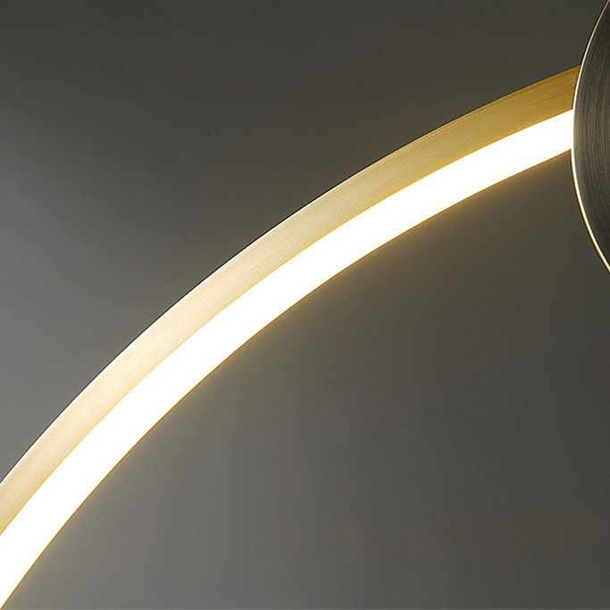 Подвесной светильник WOLKE D40 Brass by ImperiumLoft