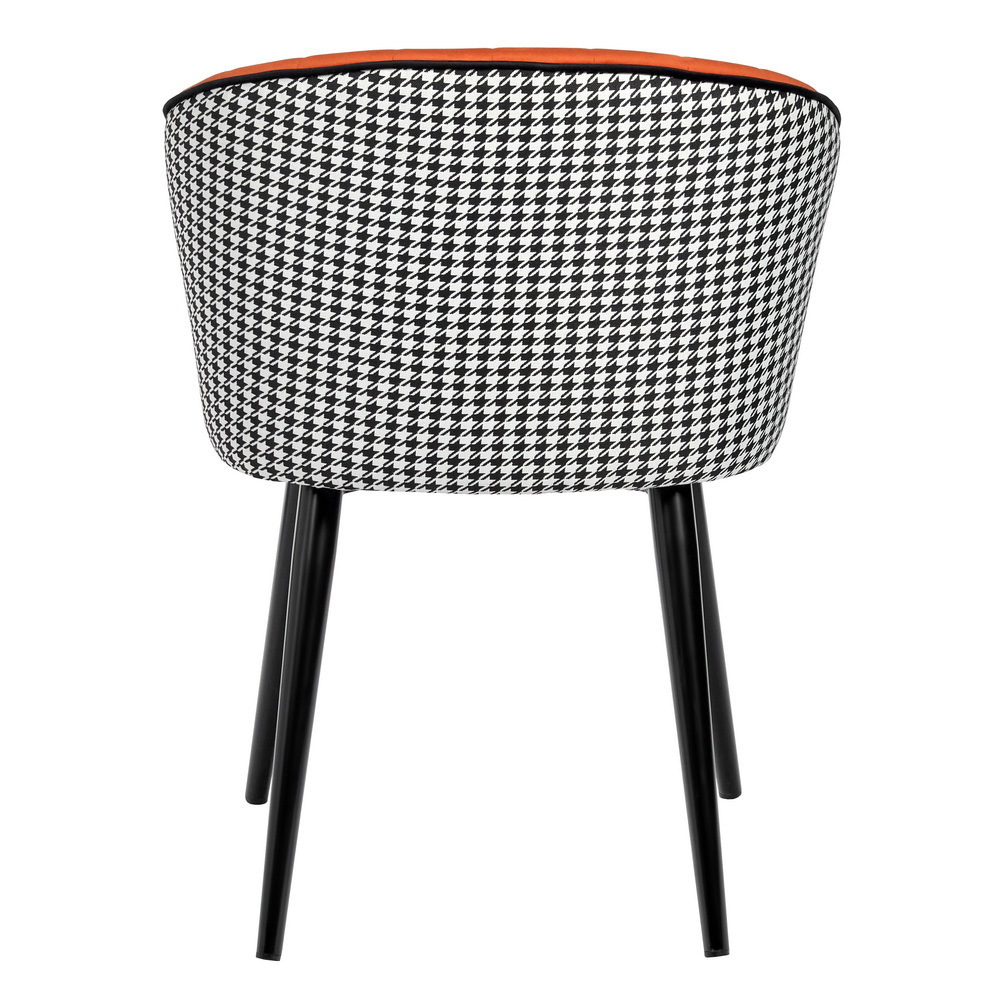 Стул Paola оранжевый с жаккардом Bradex Home RF 0260