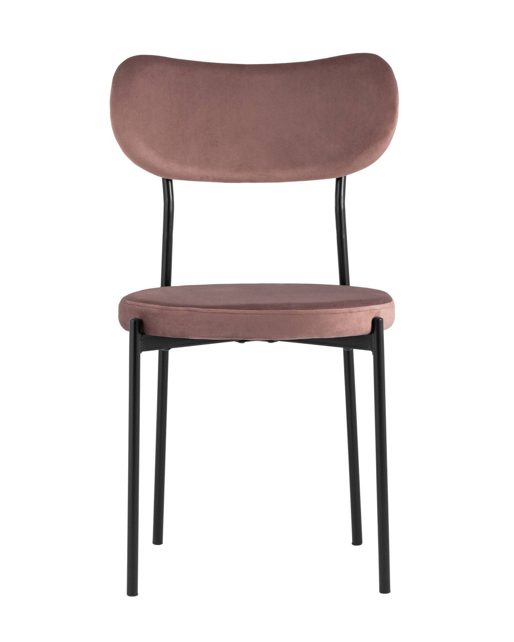 Стул Барбара велюр пыльно-розовый Stool Group