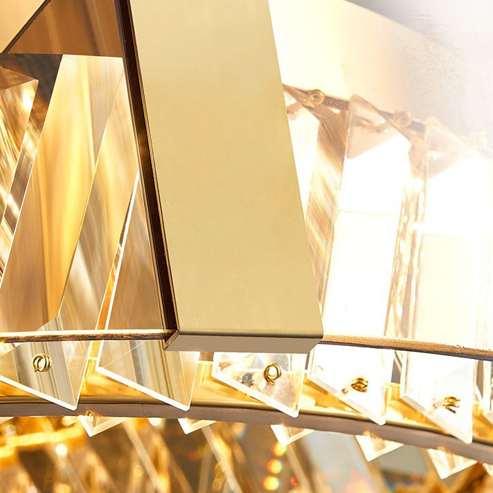 Потолочная люстра PERSEY D45 Grey Трехцветный свет by ImperiumLoft