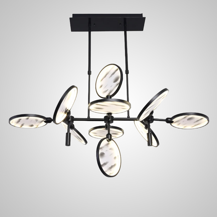 Подвесная рядная люстра NEBULA D104 by ImperiumLoft