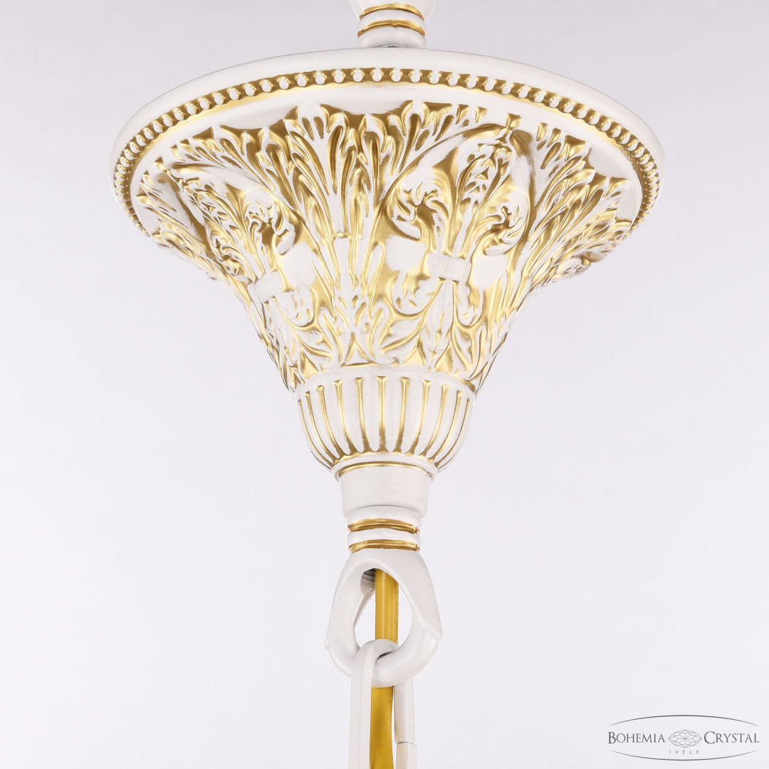 Люстра хрустальная AL78101P/8/250 A WMG P Amber/M-1F Bohemia Ivele Crystal