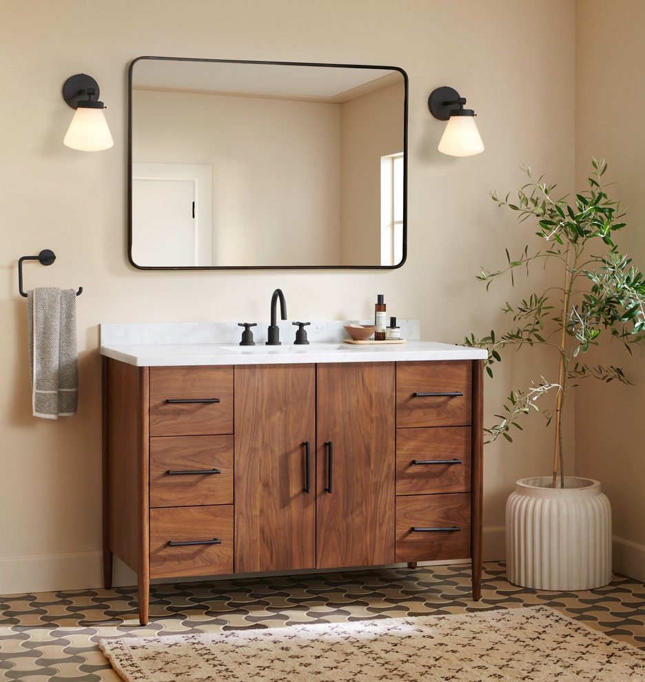 Smart M Black Зеркало в тонкой раме Smal Art-Zerkalo SM006BL