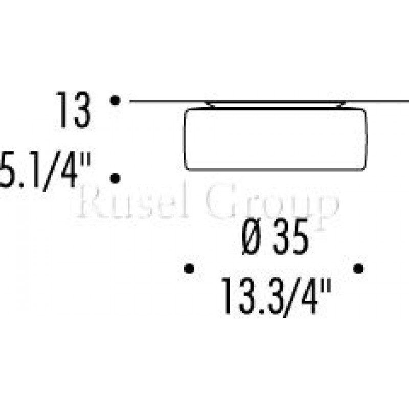 Потолочный светильник LEUCOS BISQUIT PL1