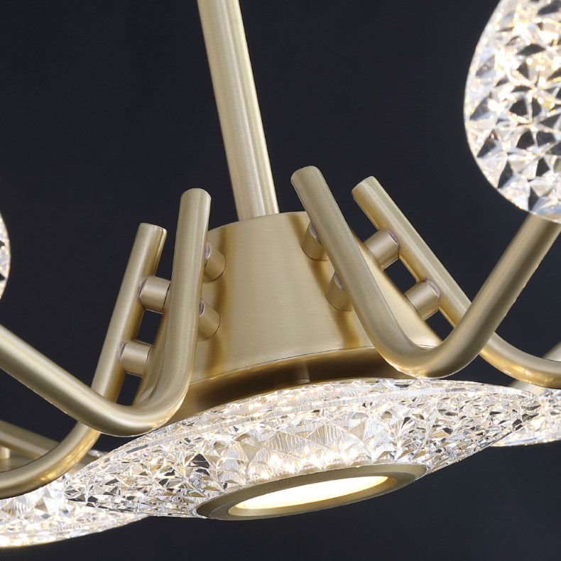 Потолочная люстра SEVALDA CH L9 by ImperiumLoft