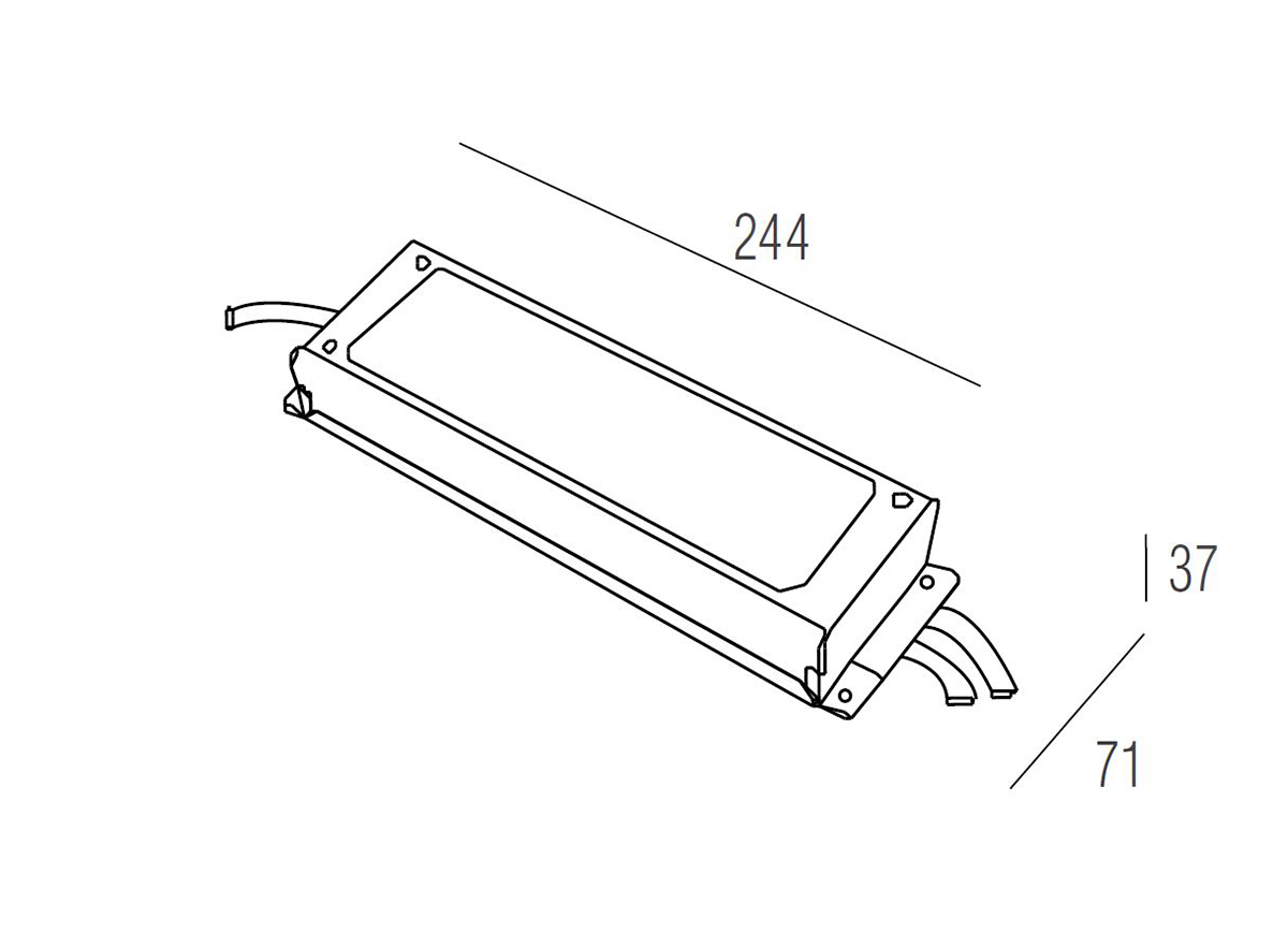 Блок питания Donolux PS24024B