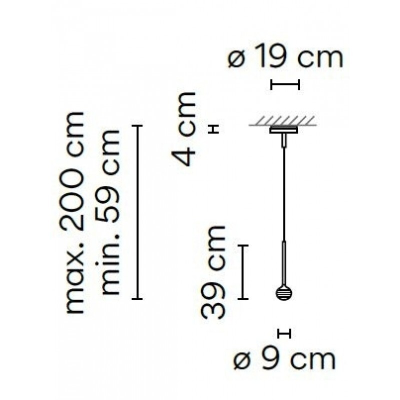 ПОДВЕСНОЙ СВЕТИЛЬНИК VIBIA Algorithm 0820
