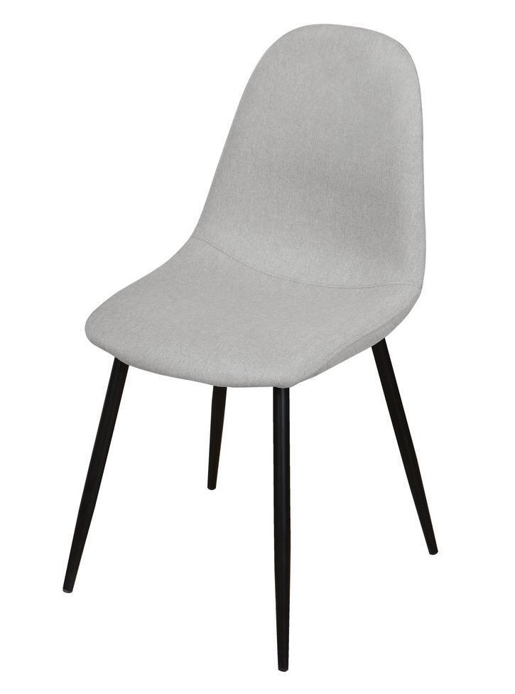 Стул Comfort серый с чёрными ножками Bradex Home FR 0412