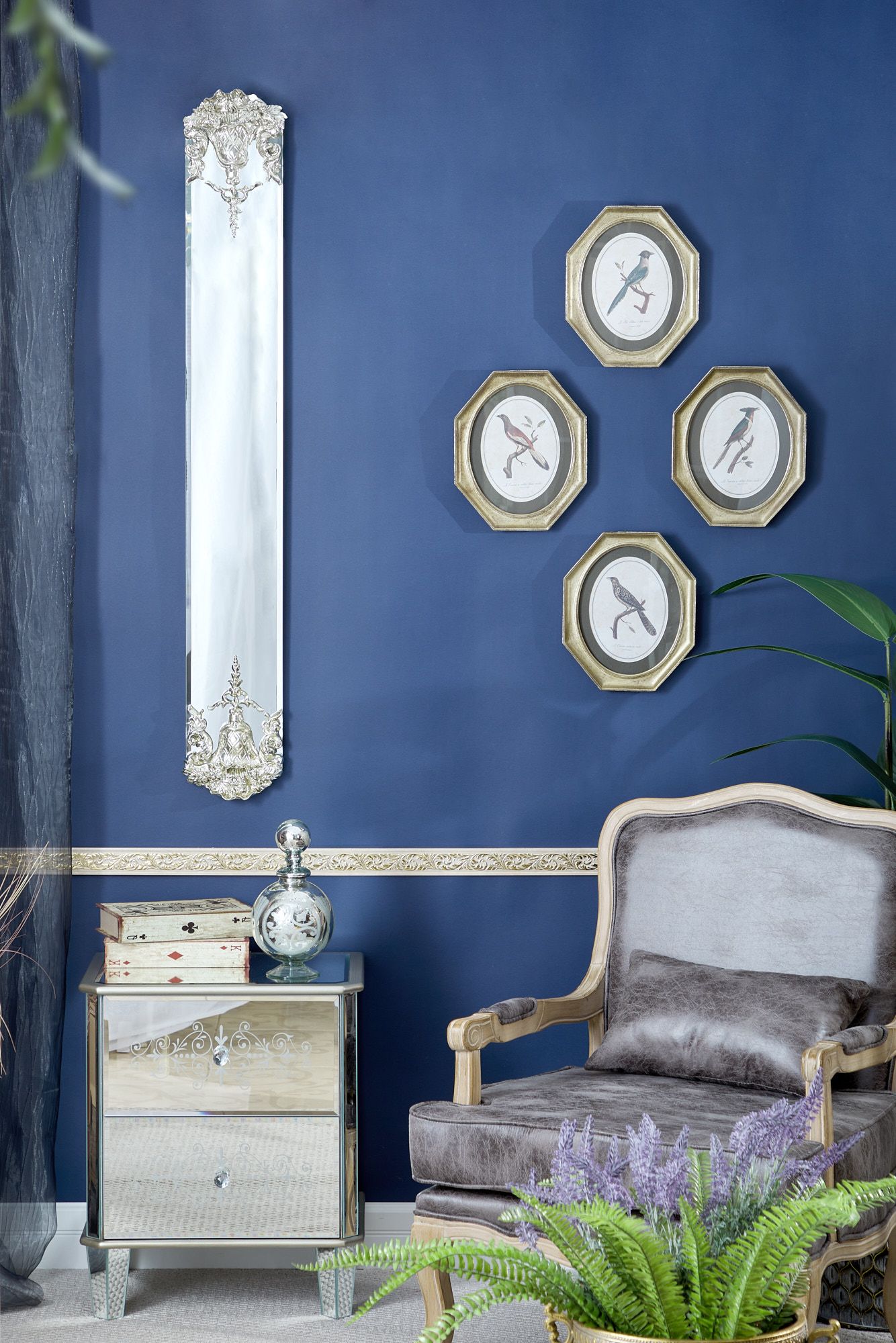 Панно настенное Птица, под старину Glasar 28-375