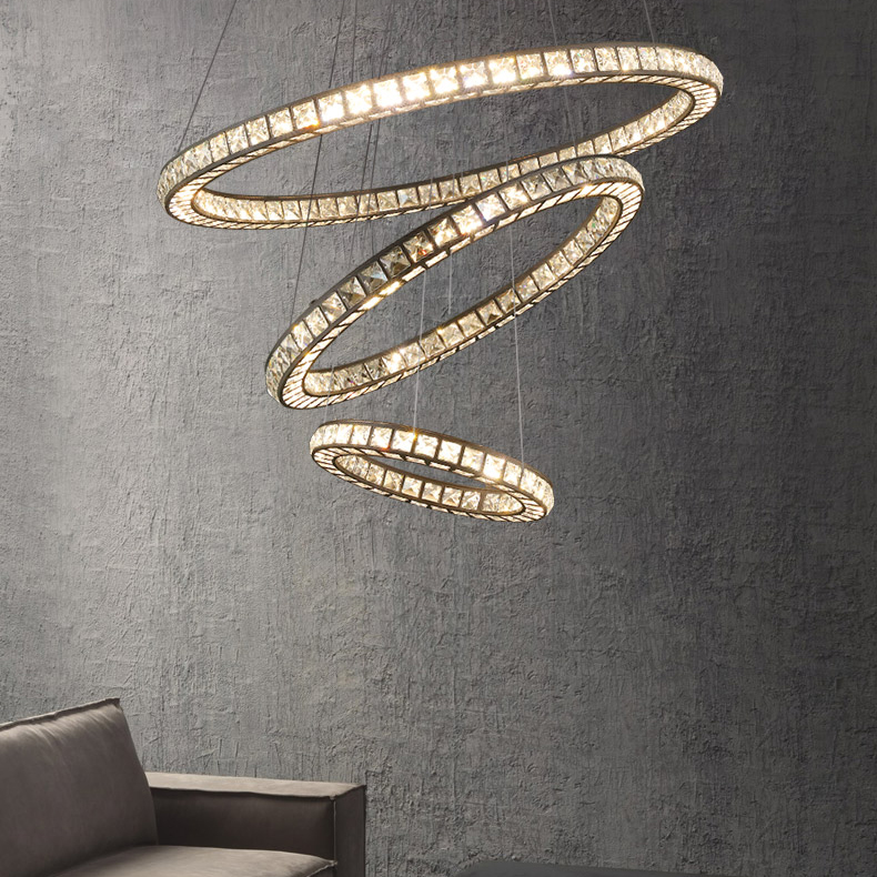 Подвесная люстра INDOR D60+80+100 by ImperiumLoft