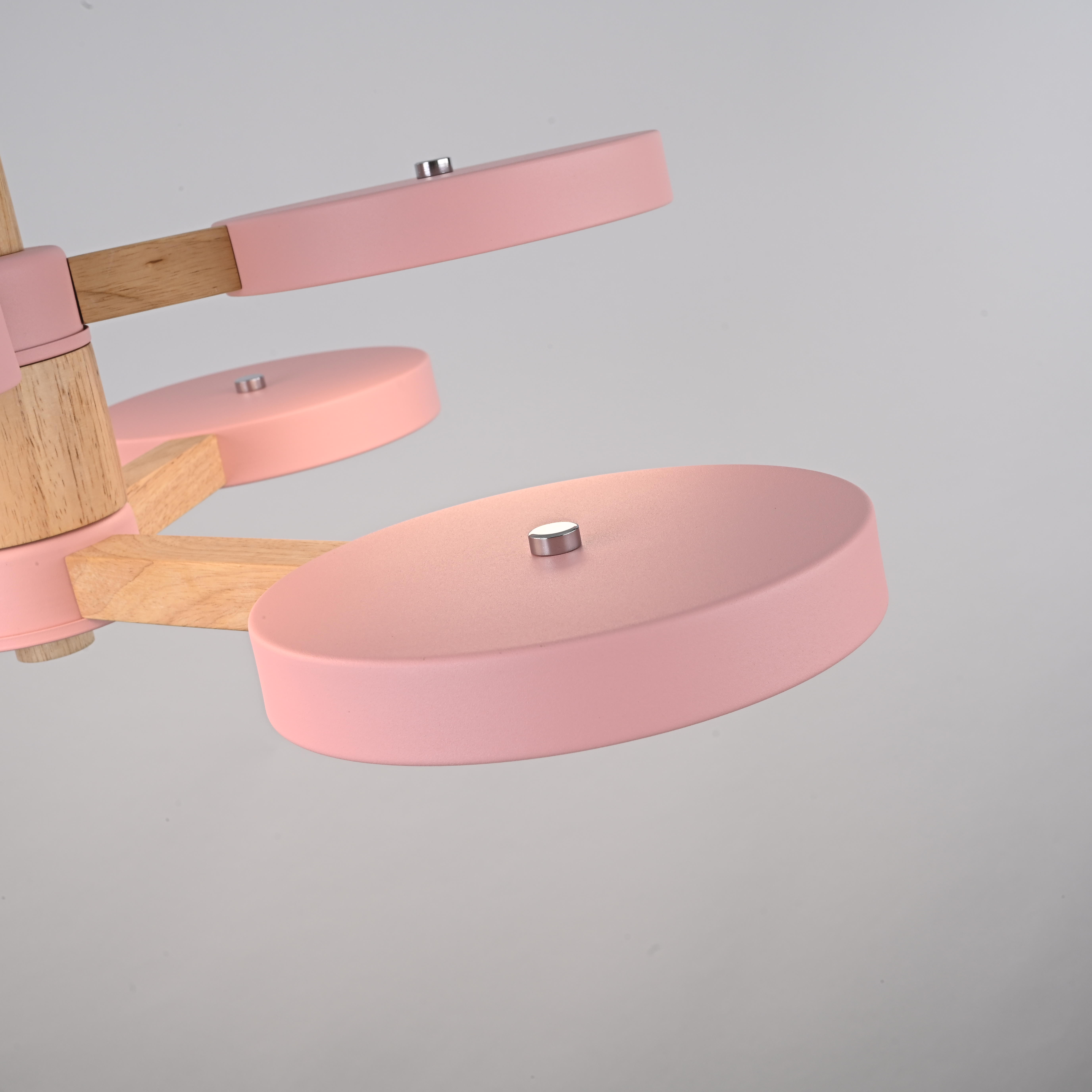 Подвесная люстра TURNA DBL L6 Pink by ImperiumLoft