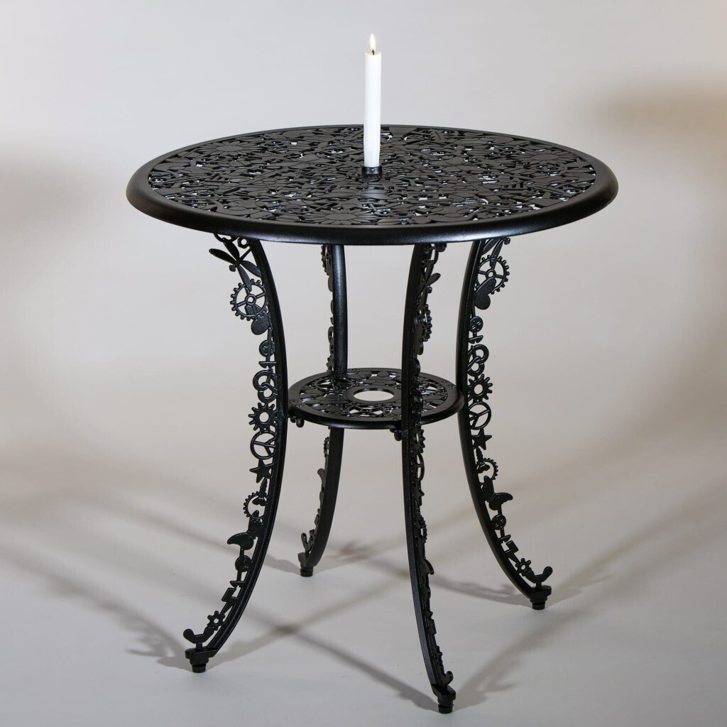 Обеденный стол Seletti Aluminium Black 18687