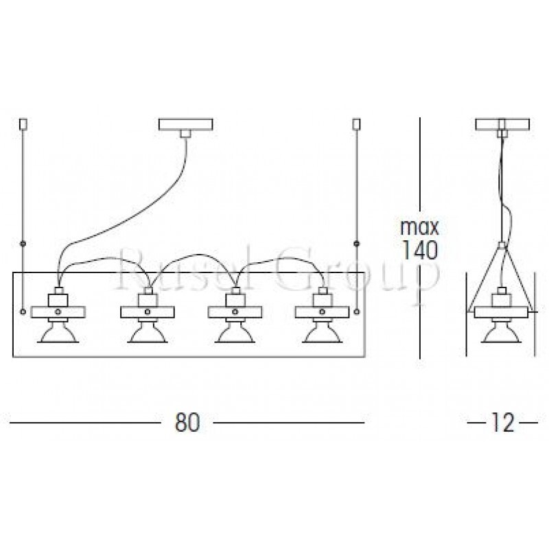 Подвесной светильник Linea Light Orbis 4604