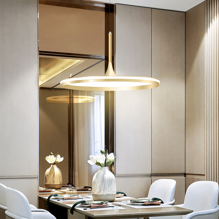 Подвесной светильник DANIKA D40 Brass 4000К by ImperiumLoft
