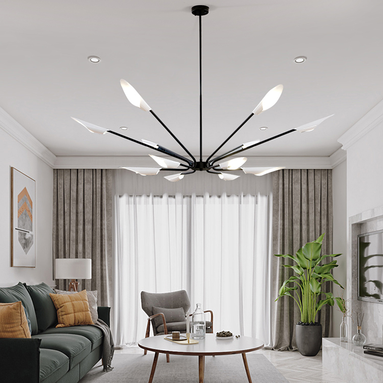 Люстра на штанге MOTHS D120 by ImperiumLoft