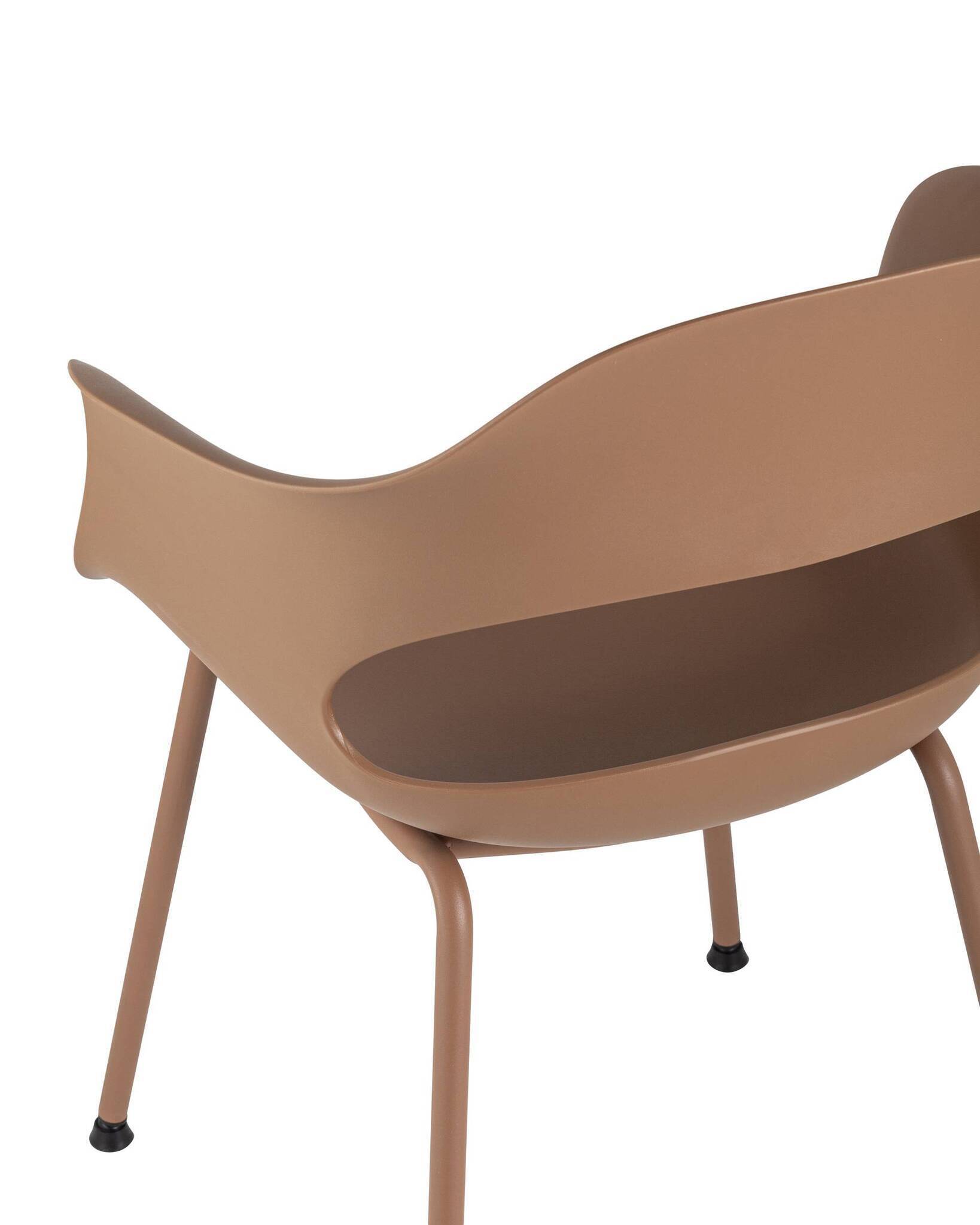 Стул Lady пластик коричневый Stool Group