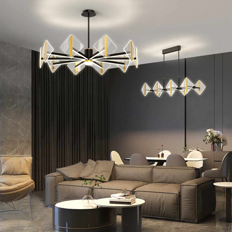 Потолочный светильник KEEN LONG L100 Brass by ImperiumLoft