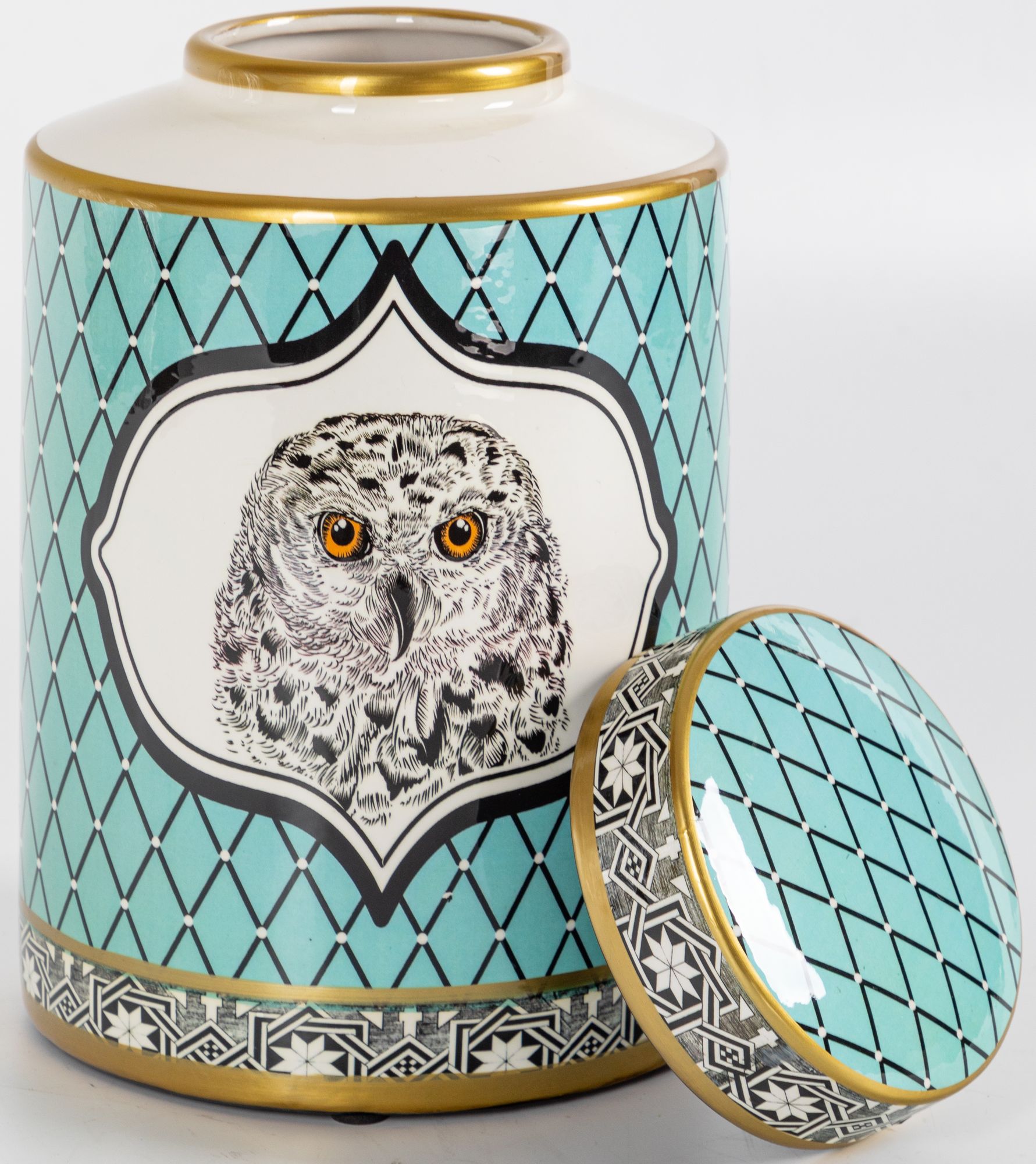 Ваза с крышкой Glasar 58-033