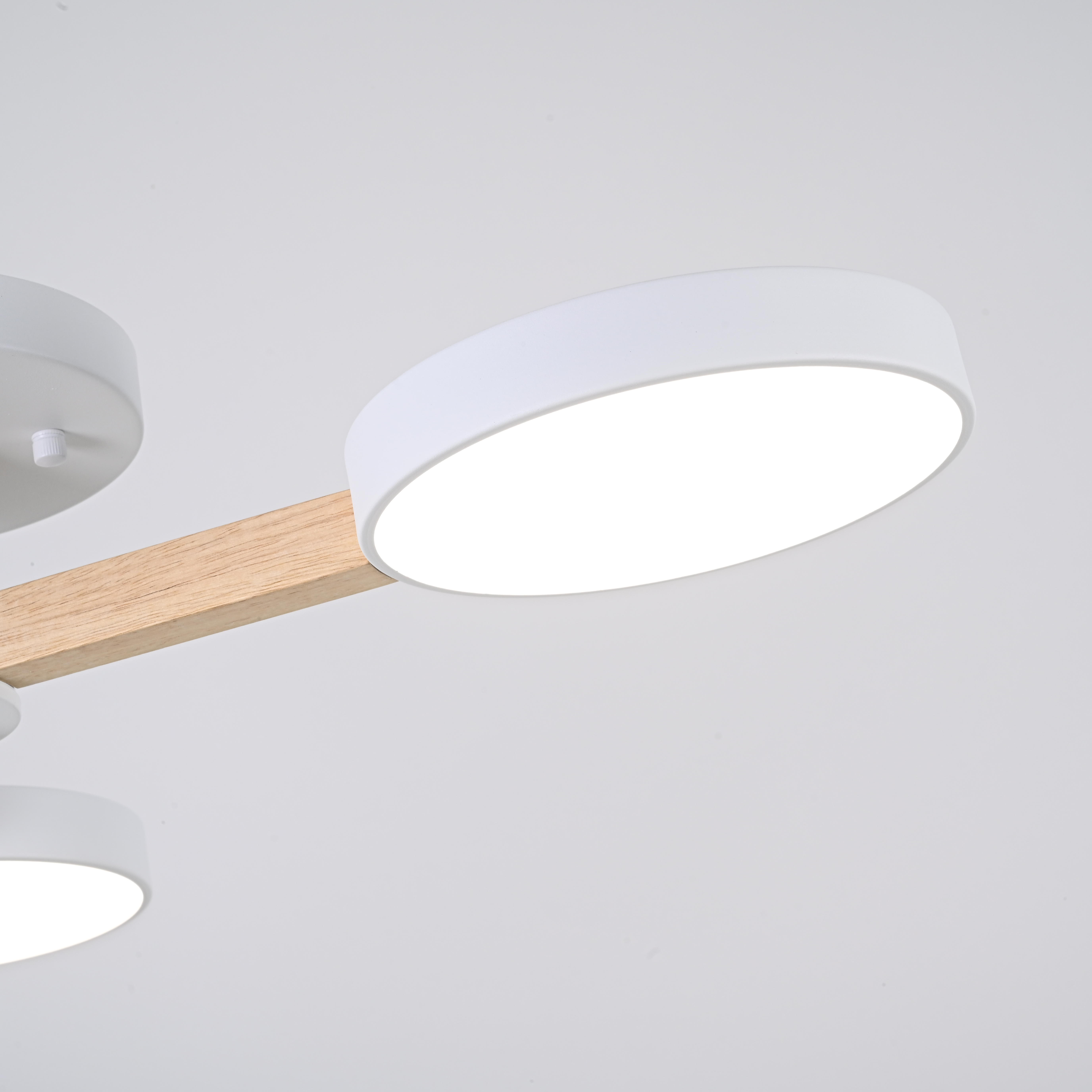 Потолочная люстра TURNA 3 White by ImperiumLoft