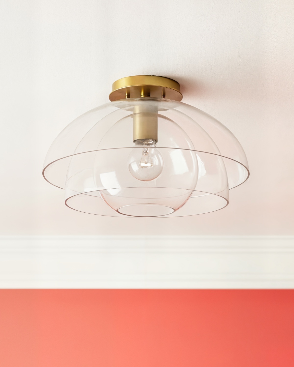 Золотой подвесной светильник Хатфилд Louvre Home LHLPN060424SWL