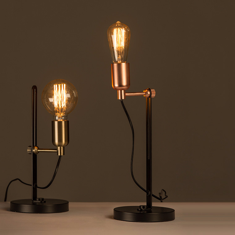 Настольная лампа PULLOUT TAB Bronze by ImperiumLoft