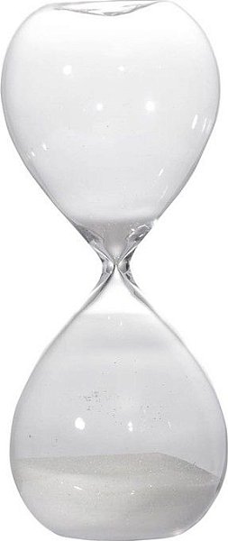 Декоративное изделие Песочные часы Glasar 73229-WHIT