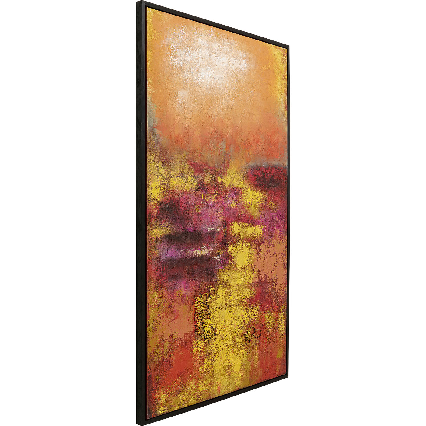 Картина на холсте Jardin Red 125x215 см KARE 55804