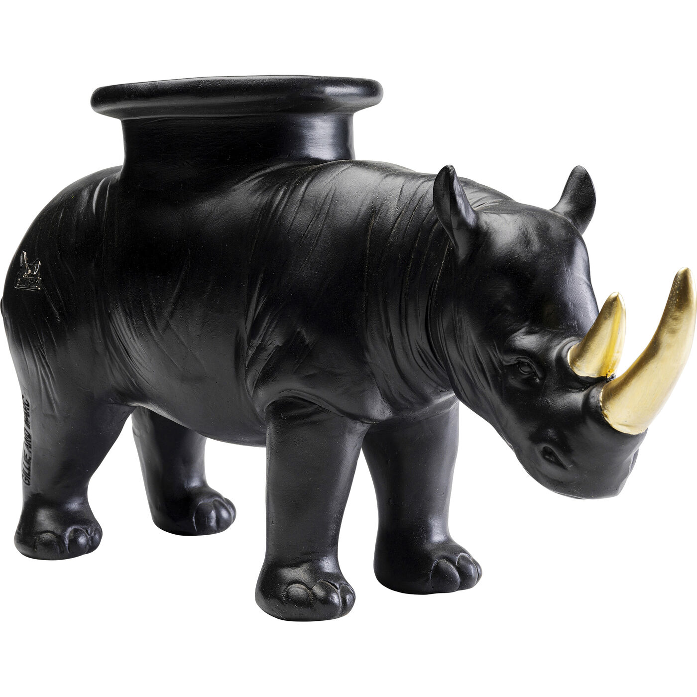 Фигура декоративная Rhino Black 41 см KARE 56274