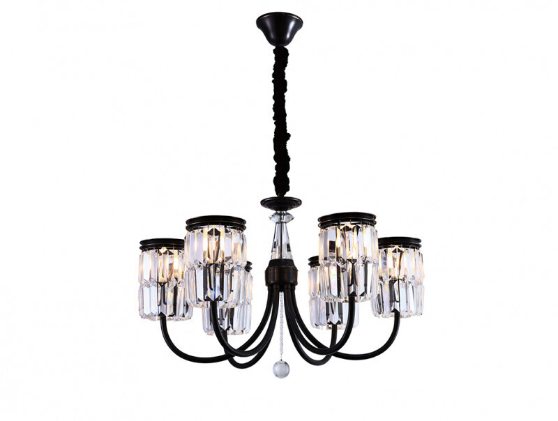 Подвесная люстра Newport 31106/C black+gold