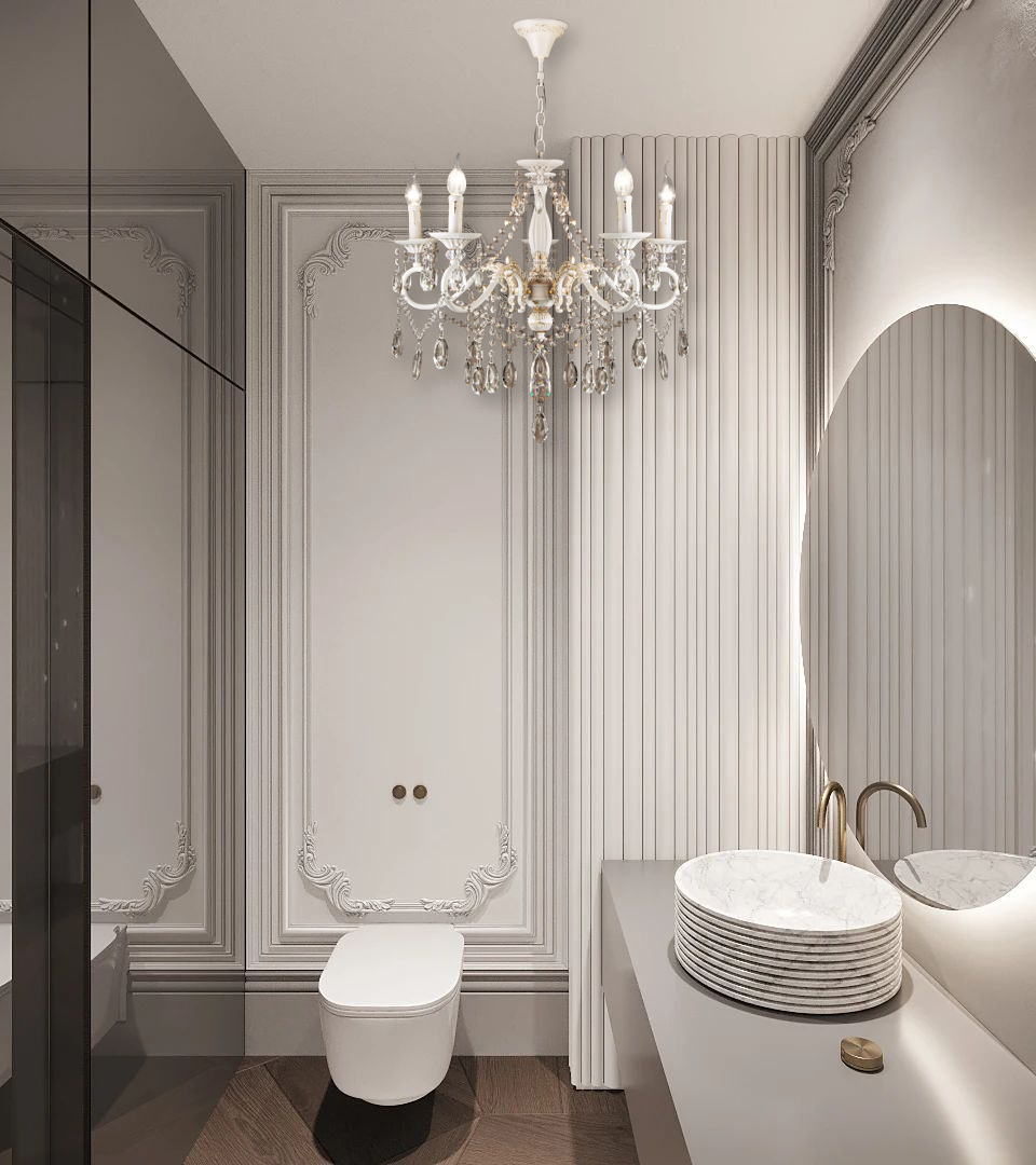 Люстра Milosh 0607CL-8WT