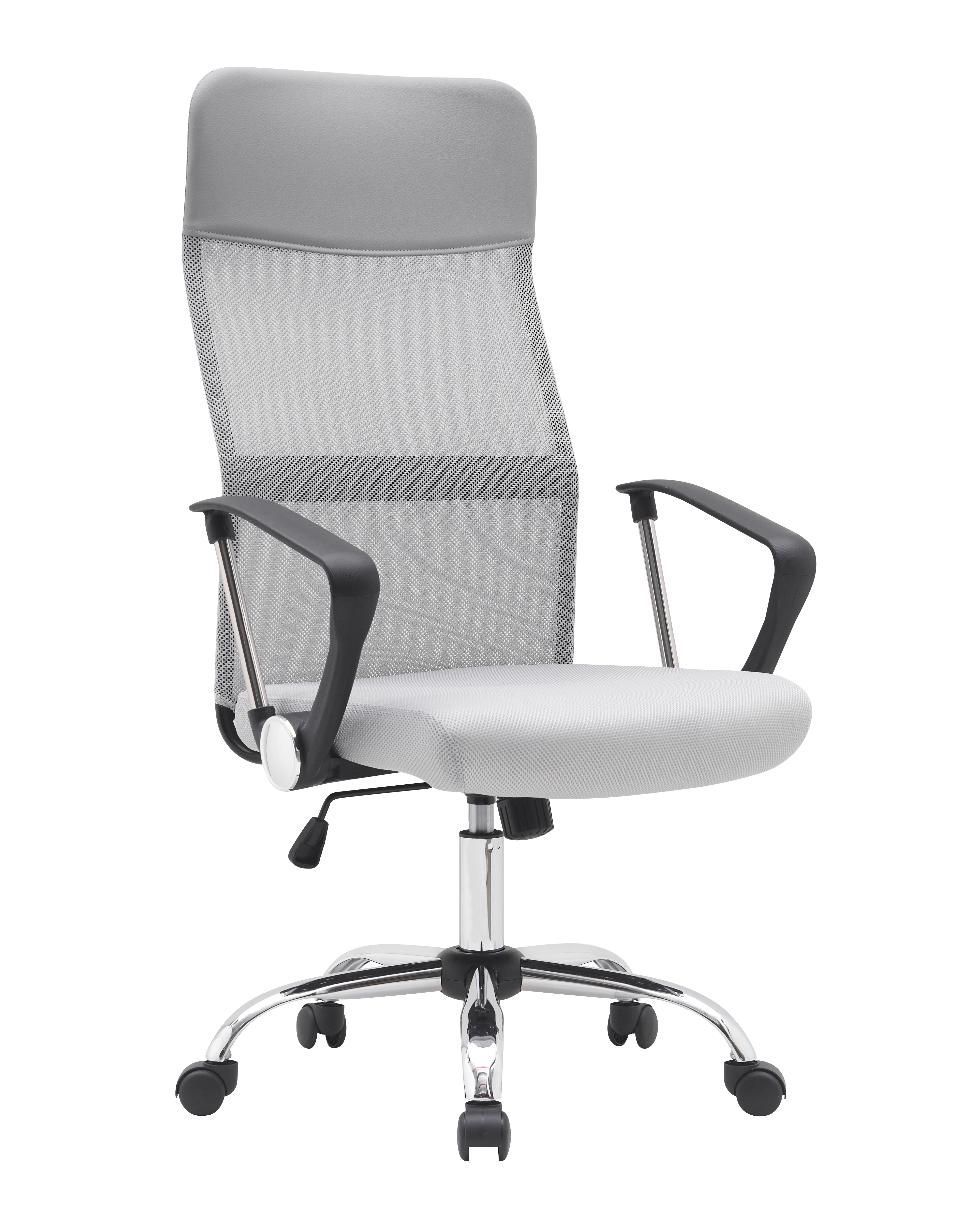 Кресло офисное TopChairs Benefit NEW серое Stool Group