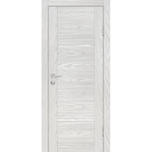 Межкомнатная дверь Graf PSM-5 белоснежный лакобель Дуб скай бежевый (1900 х 550)